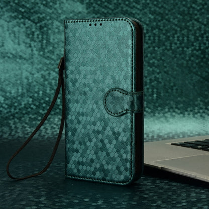 For Ulefone Note 18 Ultra Honeycomb Dot Texture Leather Phone Case(Green) - Ulefone Cases by PMC Jewellery | Online Shopping South Africa | PMC Jewellery | Buy Now Pay Later Mobicred