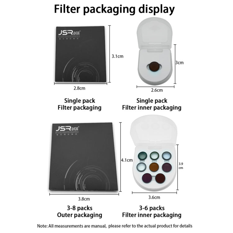 For Insta360 GO 3S JUNESTAR Camera Lens Filter, Filter:STAR - free shipping - PMC TechLife - Order now!