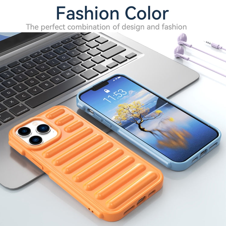 For iPhone 16 Pro Max Capsule Series Candy Color TPU Phone Case(Orange) - iPhone 16 Pro Max Cases by PMC TechLife | Online Shopping South Africa | PMC TechLife | Buy Now Pay Later Mobicred