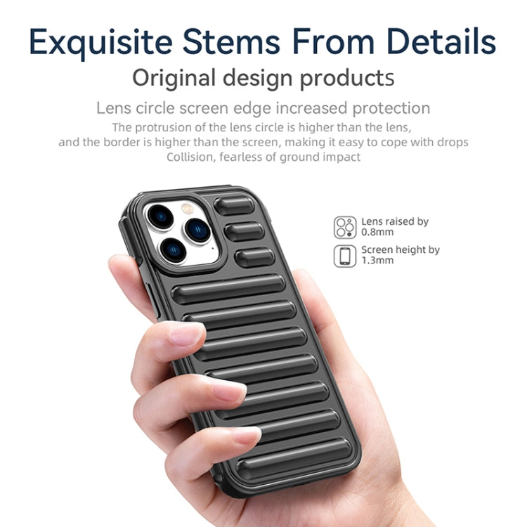 For iPhone 16e Capsule Series Candy Color TPU Phone Case(Transparent) - iPhone 16e Cases by PMC TechLife | Online Shopping South Africa | PMC TechLife | Buy Now Pay Later Mobicred