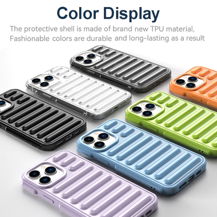 For iPhone 16 Capsule Series Candy Color TPU Phone Case(Orange) - iPhone 16 Cases by PMC TechLife | Online Shopping South Africa | PMC TechLife | Buy Now Pay Later Mobicred