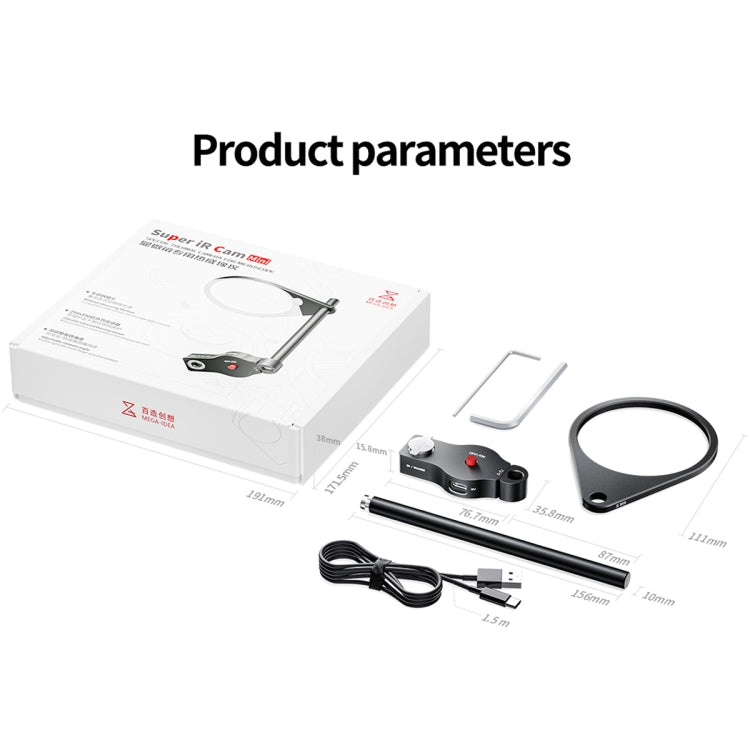 Mega-Idea Super IR Cam Mini Microscope Thermal Imager - Test Tools by PMC TechLife | Online Shopping South Africa | PMC TechLife | Buy Now Pay Later Mobicred