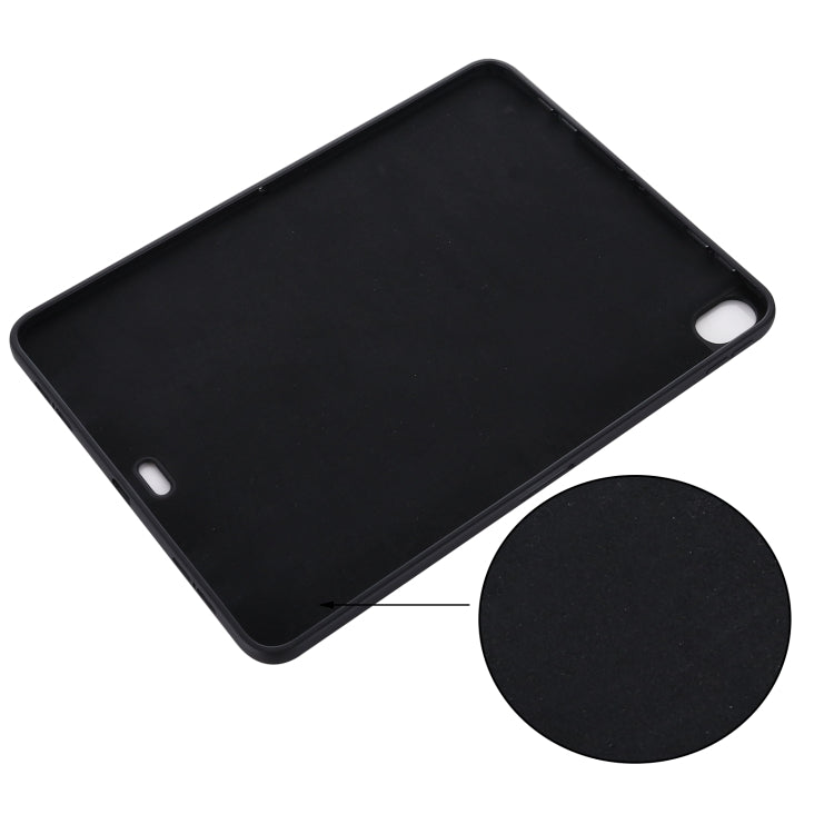 For iPad Air 13 2024 Pure Color Liquid Silicone Shockproof Tablet Case(Black) - iPad Air 13 2024 Cases by PMC Jewellery | Online Shopping South Africa | PMC Jewellery | Buy Now Pay Later Mobicred