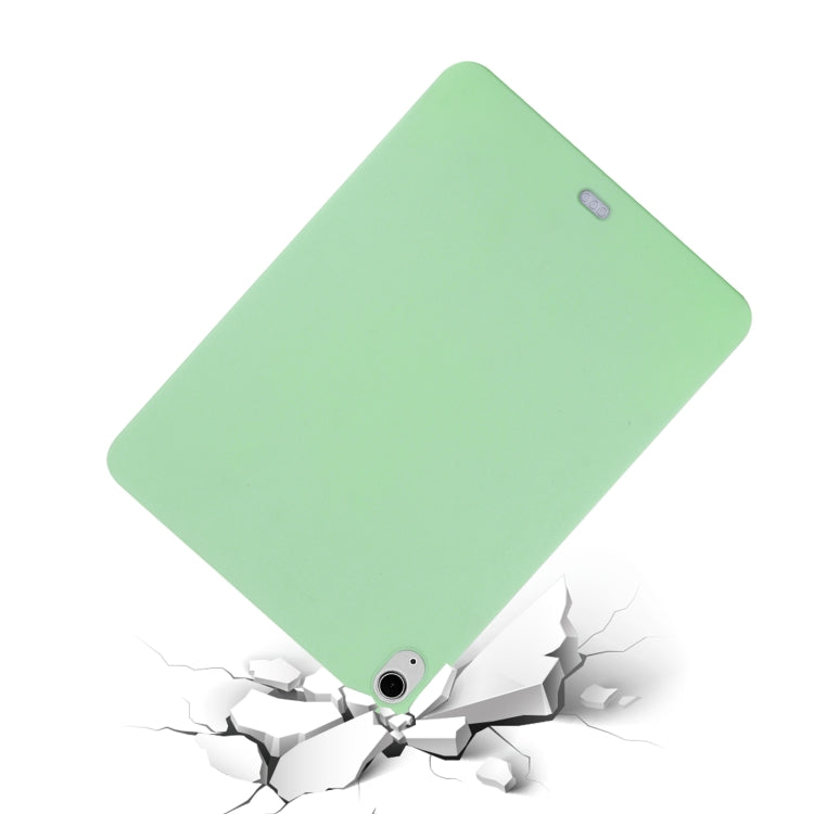 For iPad Air 13 2024 Pure Color Liquid Silicone Shockproof Tablet Case(Green) - iPad Air 13 2024 Cases by PMC TechLife | Online Shopping South Africa | PMC TechLife | Buy Now Pay Later Mobicred