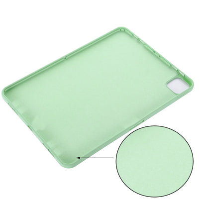 For iPad Pro 11 2024 Pure Color Liquid Silicone Shockproof Tablet Case(Green) - iPad Pro 11 2024 Cases by PMC Jewellery | Online Shopping South Africa | PMC Jewellery | Buy Now Pay Later Mobicred