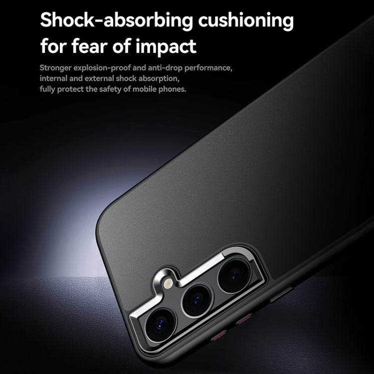 For Samsung Galaxy S24+ 5G SULADA Skin Feel Matte Shockproof Phone Case(Blue) - free shipping - PMC Jewellery - Order now!