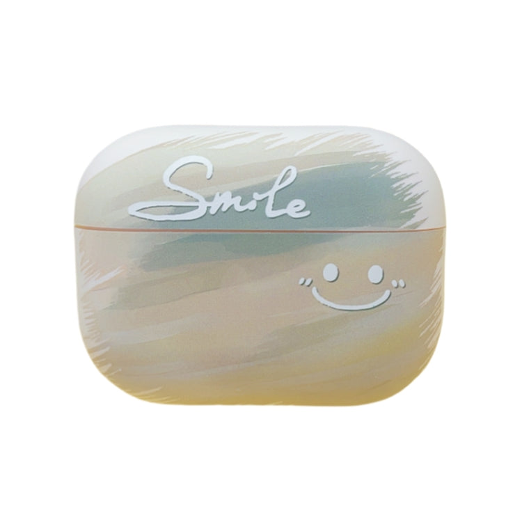 For AirPods Pro 2 Smile Clouds Earbuds Box Frosted TPU Case(Green) - For AirPods Pro 2 by PMC Jewellery | Online Shopping South Africa | PMC Jewellery | Buy Now Pay Later Mobicred