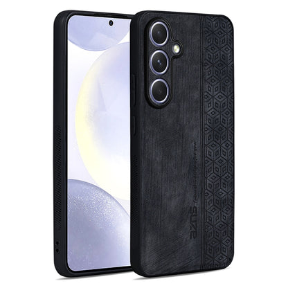 For Samsung Galaxy S25 5G AZNS 3D Embossed Skin Feel Phone Case(Black) - Galaxy S25 5G Cases by AZNS | Online Shopping South Africa | PMC Jewellery | Buy Now Pay Later Mobicred