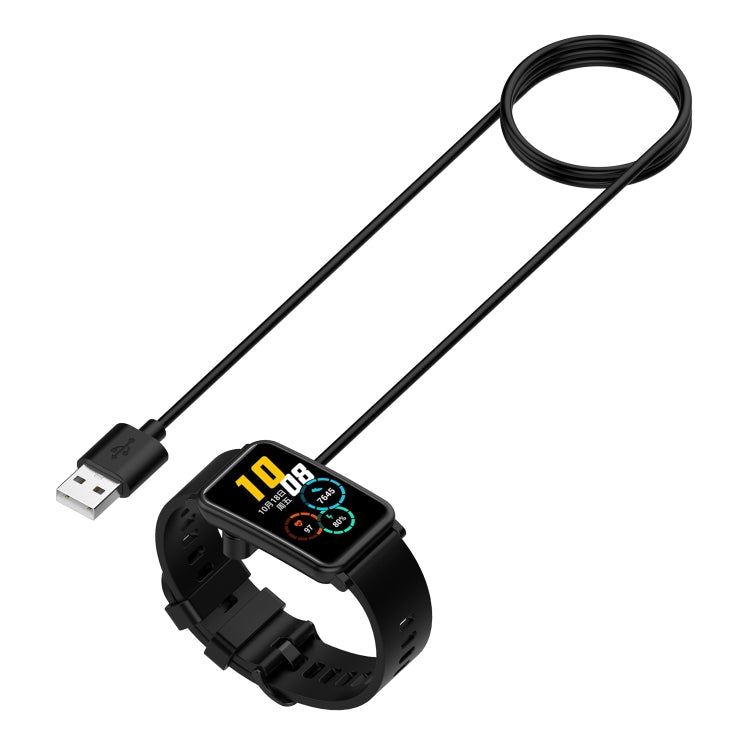 For Huawei Band 9 / 9 NFC USB-A Port Smart Watch Charging Cable(Black) - Charger by PMC Jewellery | Online Shopping South Africa | PMC Jewellery | Buy Now Pay Later Mobicred