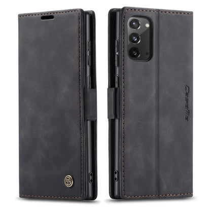 For Samsung Galaxy Note20 CaseMe Multifunctional Horizontal Flip Leather Case, with Card Slot & Holder & Wallet(Black) - Galaxy Note20 Cases by CaseMe | Online Shopping South Africa | PMC Jewellery | Buy Now Pay Later Mobicred