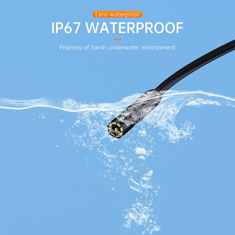 AN112 2 in 1 USB-C / Type-C + 8 Pin Interface 8mm HD Industry Endoscope, Length:3.5m Soft Tube -  by PMC TechLife | Online Shopping South Africa | PMC TechLife | Buy Now Pay Later Mobicred