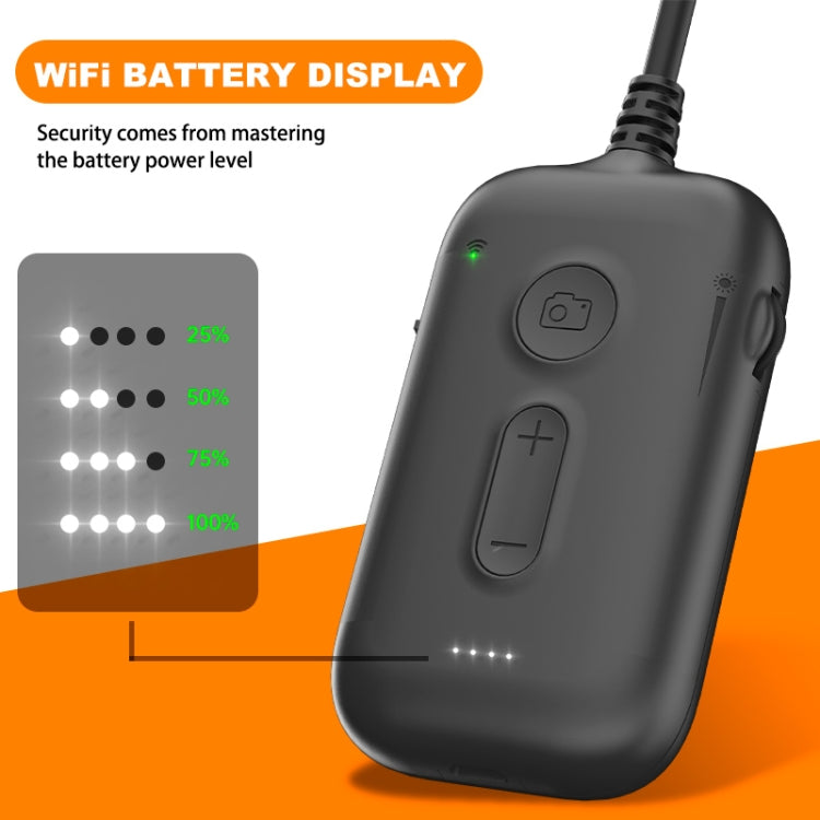 Y15 8mm Single Camera WiFi Connected Hard Cable HD Industrial Endoscope, Length:10m(Black) -  by PMC TechLife | Online Shopping South Africa | PMC TechLife | Buy Now Pay Later Mobicred