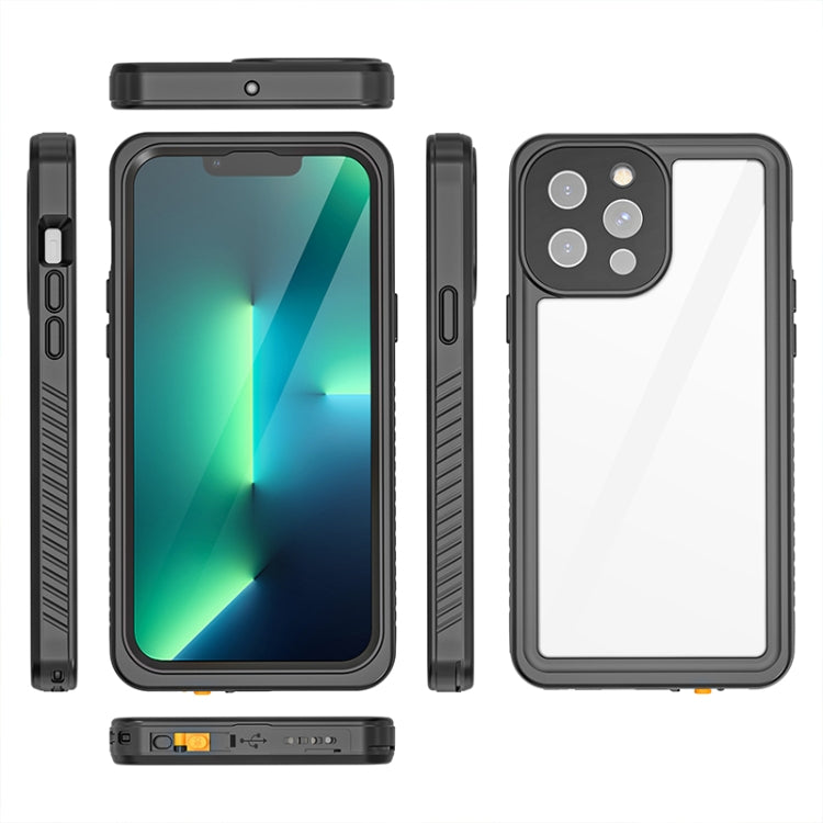 For iPhone 13 Pro Max RedPepper Shockproof IP68 Waterproof PC + TPU Protective Case(Black) - free shipping - PMc TechLife - Order now!