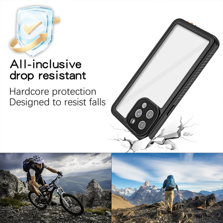 For iPhone 13 Pro Max RedPepper Shockproof IP68 Waterproof PC + TPU Protective Case(Black) - free shipping - PMc TechLife - Order now!