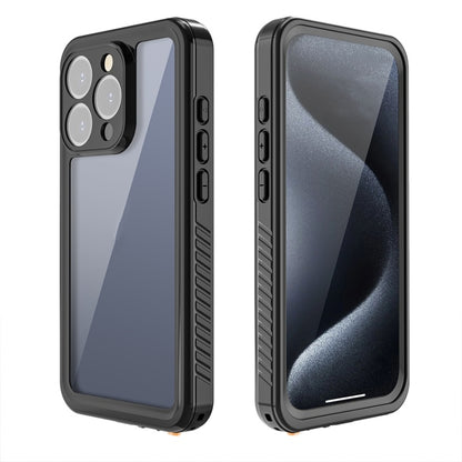 For iPhone 15 Pro Max RedPepper Shockproof IP68 Waterproof PC + TPU Protective Case(Black) - iPhone 15 Pro Max Cases by RedPepper | Online Shopping South Africa | PMC Jewellery | Buy Now Pay Later Mobicred