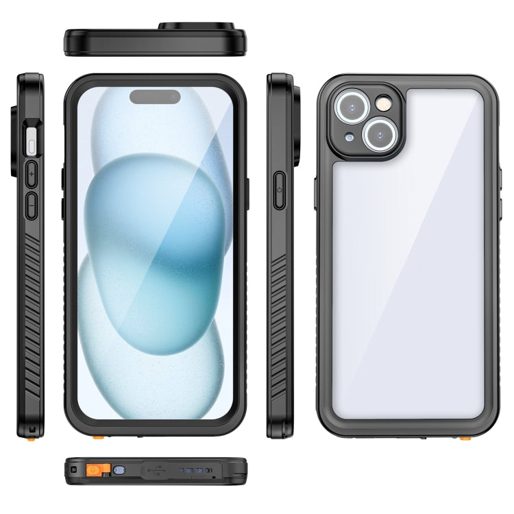 For iPhone 15 Plus RedPepper Shockproof IP68 Waterproof PC + TPU Protective Case(Black) - free shipping - PMC Jewellery - Order now!