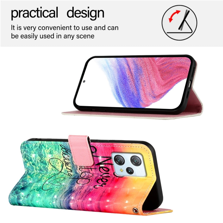 For Blackview A53 3D Painting Horizontal Flip Leather Phone Case(Chasing Dreams) - More Brand by PMC Jewellery | Online Shopping South Africa | PMC Jewellery | Buy Now Pay Later Mobicred