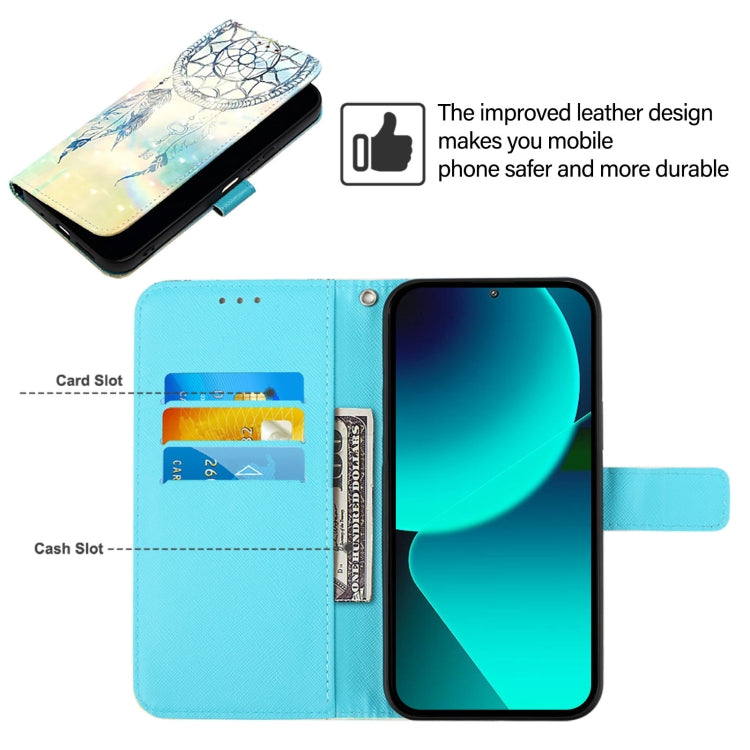 For Google Pixel 9 / 9 Pro 3D Painting Horizontal Flip Leather Phone Case(Dream Wind Chimes) - Google Cases by PMC TechLife | Online Shopping South Africa | PMC TechLife | Buy Now Pay Later Mobicred