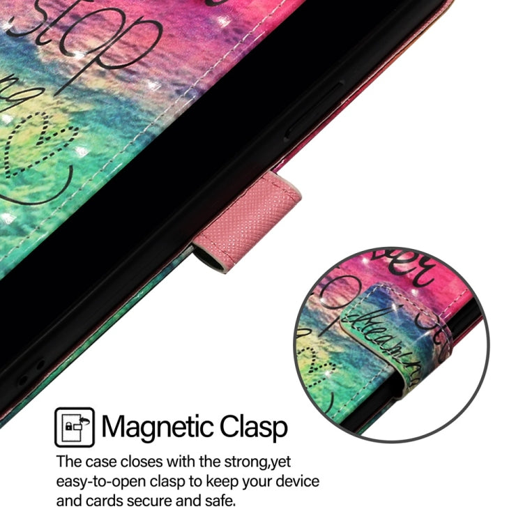 For Google Pixel 9 3D Painting Horizontal Flip Leather Phone Case(Chasing Dreams) - Google Cases by PMC TechLife | Online Shopping South Africa | PMC TechLife | Buy Now Pay Later Mobicred
