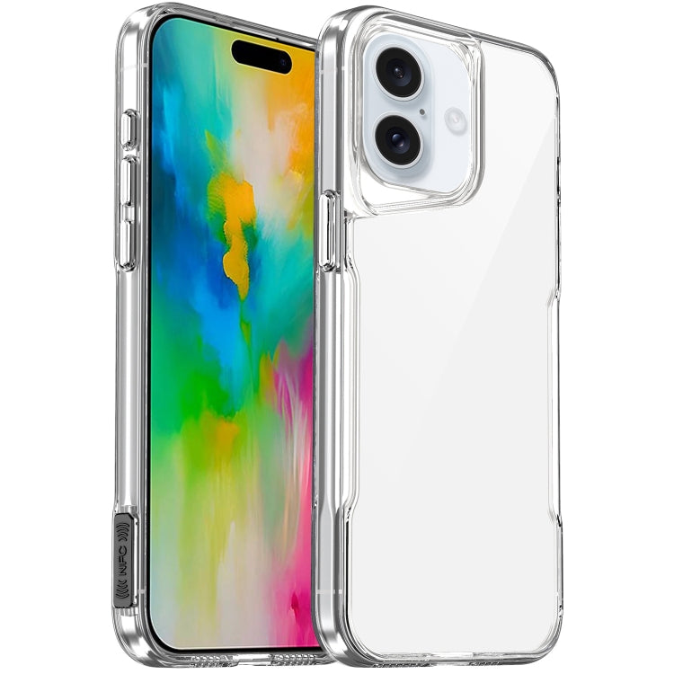 For iPhone 16 Plus Acrylic + TPU Transparent Full Coverage Phone Case - iPhone 16 Plus Cases by PMC TechLife | Online Shopping South Africa | PMC TechLife | Buy Now Pay Later Mobicred