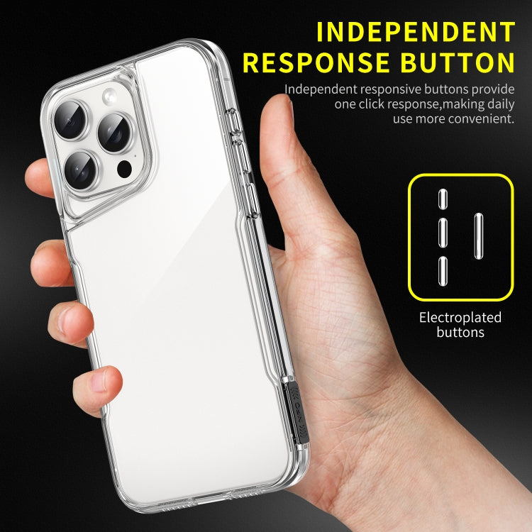 For iPhone 16 Pro Max Acrylic + TPU Transparent Full Coverage Phone Case - iPhone 16 Pro Max Cases by PMC Jewellery | Online Shopping South Africa | PMC Jewellery | Buy Now Pay Later Mobicred