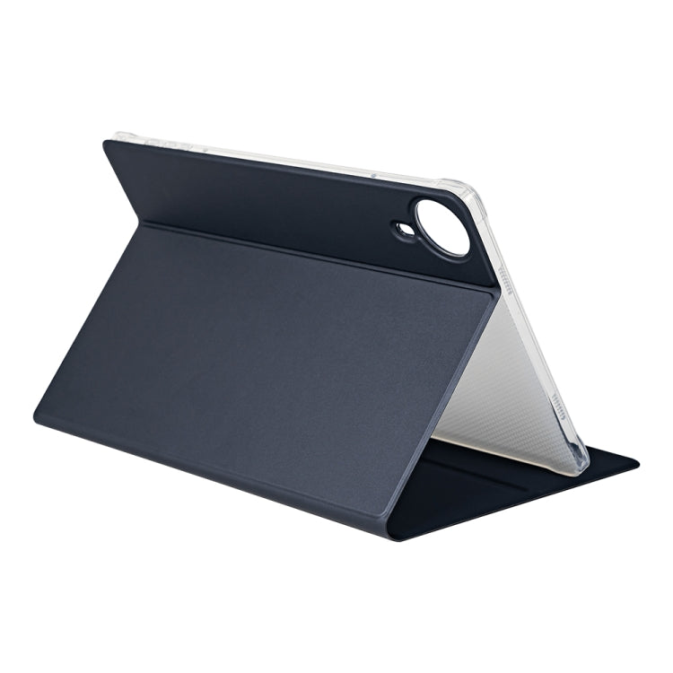 For Teclast T65 Max Anti-slip Texture Smart Tablet Leather Folio Case(Dark Blue) - Teclast by TECLAST | Online Shopping South Africa | PMC TechLife | Buy Now Pay Later Mobicred