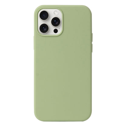 For iPhone 16 Pro Liquid Silicone Phone Case(Matcha Green) - iPhone 16 Pro Cases by PMC Jewellery | Online Shopping South Africa | PMC Jewellery | Buy Now Pay Later Mobicred