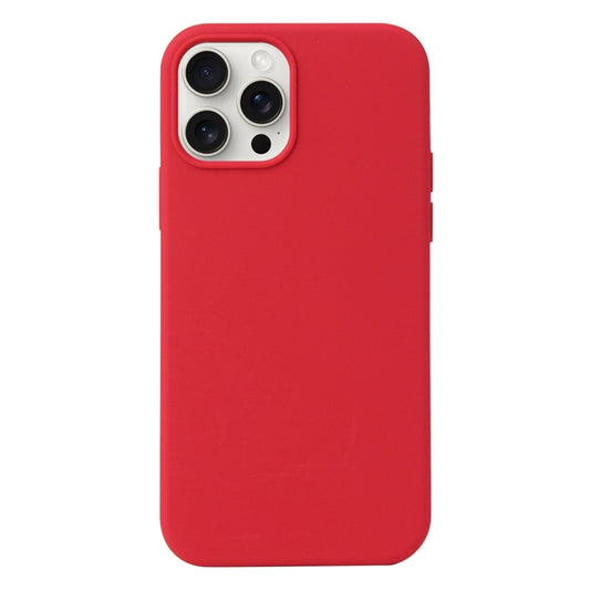 For iPhone 16 Pro Liquid Silicone Phone Case(Carmine Red) - iPhone 16 Pro Cases by PMC Jewellery | Online Shopping South Africa | PMC Jewellery | Buy Now Pay Later Mobicred