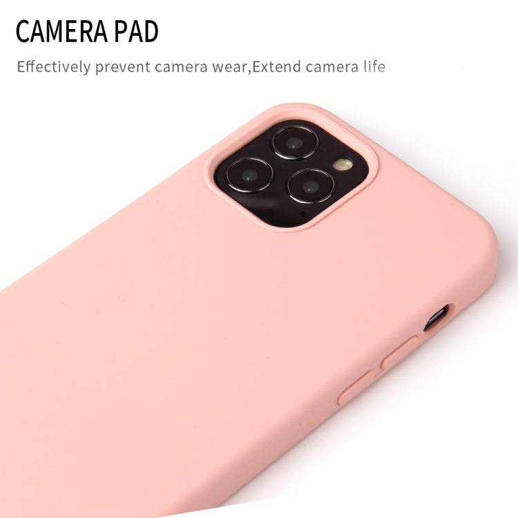 For iPhone 16 Pro Liquid Silicone Phone Case(Sand Pink) - iPhone 16 Pro Cases by PMC Jewellery | Online Shopping South Africa | PMC Jewellery | Buy Now Pay Later Mobicred