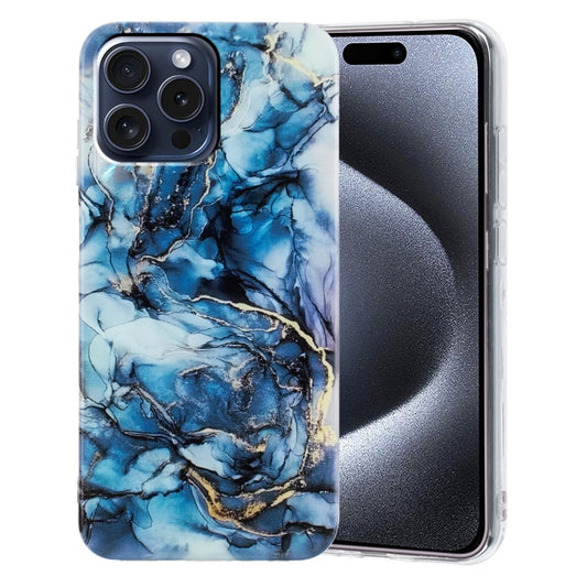 For iPhone 16 Pro Max IMD Marble TPU Phone Case(Grey) - iPhone 16 Pro Max Cases by PMC Jewellery | Online Shopping South Africa | PMC Jewellery | Buy Now Pay Later Mobicred