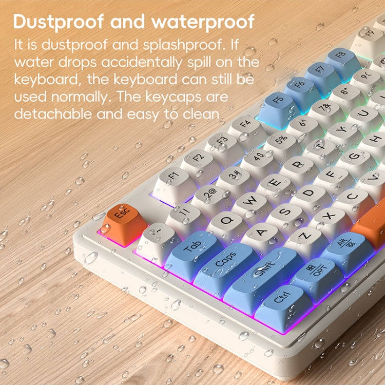 LANGTU L98 Wired RGB Gaming Keyboard(Pink) - free shipping - PMC Jewellery - Order now!
