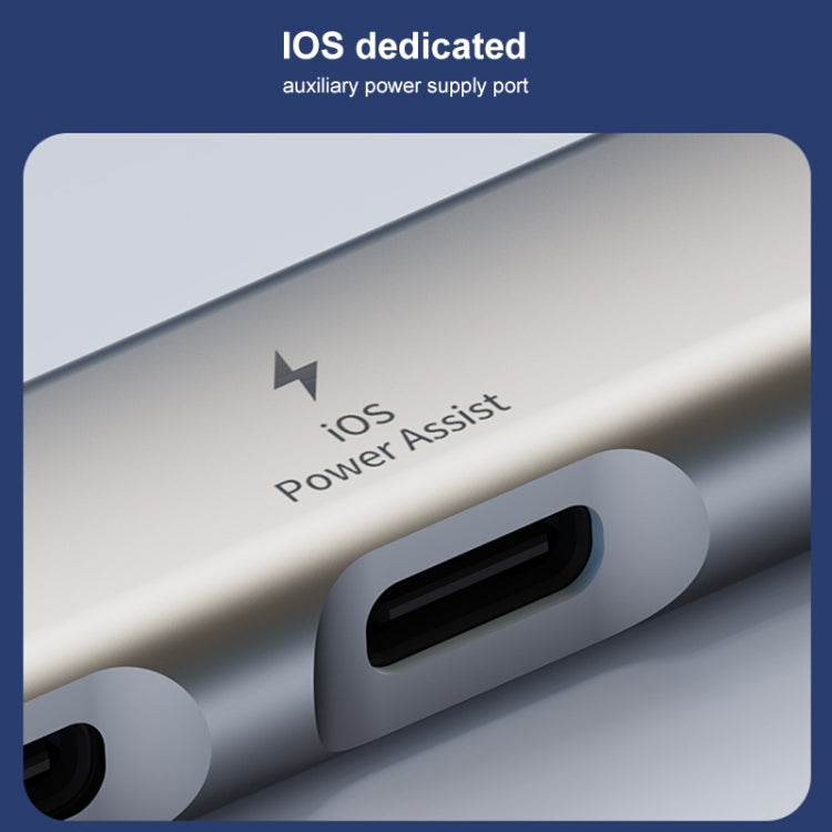 5 in 2 Multi-function HUB Adapter, Interface:USB-C / Type-C + USB-A(Silver) - USB HUB by PMC Jewellery | Online Shopping South Africa | PMC Jewellery | Buy Now Pay Later Mobicred