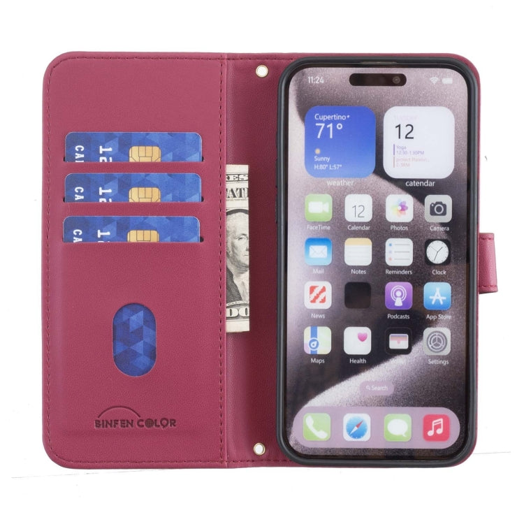 For Google Pixel 9 Square Texture Leather Phone Case(Red) - Google Cases by PMC TechLife | Online Shopping South Africa | PMC TechLife | Buy Now Pay Later Mobicred