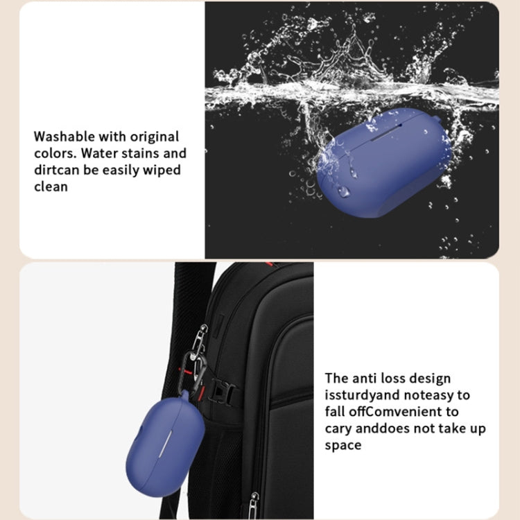 For Beats Solo Buds Wireless Earphones Silicone Protective Case with Hole(Red) - Other Case by PMC Jewellery | Online Shopping South Africa | PMC Jewellery | Buy Now Pay Later Mobicred