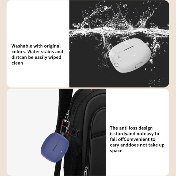 For EDIFIER Lolli Pro 3 Wireless Earphones Silicone Protective Case(Black) - Other Earphone Case by PMC Jewellery | Online Shopping South Africa | PMC Jewellery | Buy Now Pay Later Mobicred