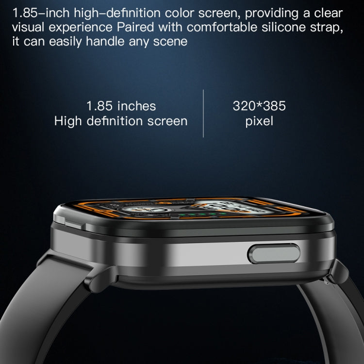 X9 1.85 inch Square Screen 2 in 1 Bluetooth Earphone Smart Watch(Gold Pink) - Smart Watches by PMC TechLife | Online Shopping South Africa | PMC TechLife | Buy Now Pay Later Mobicred
