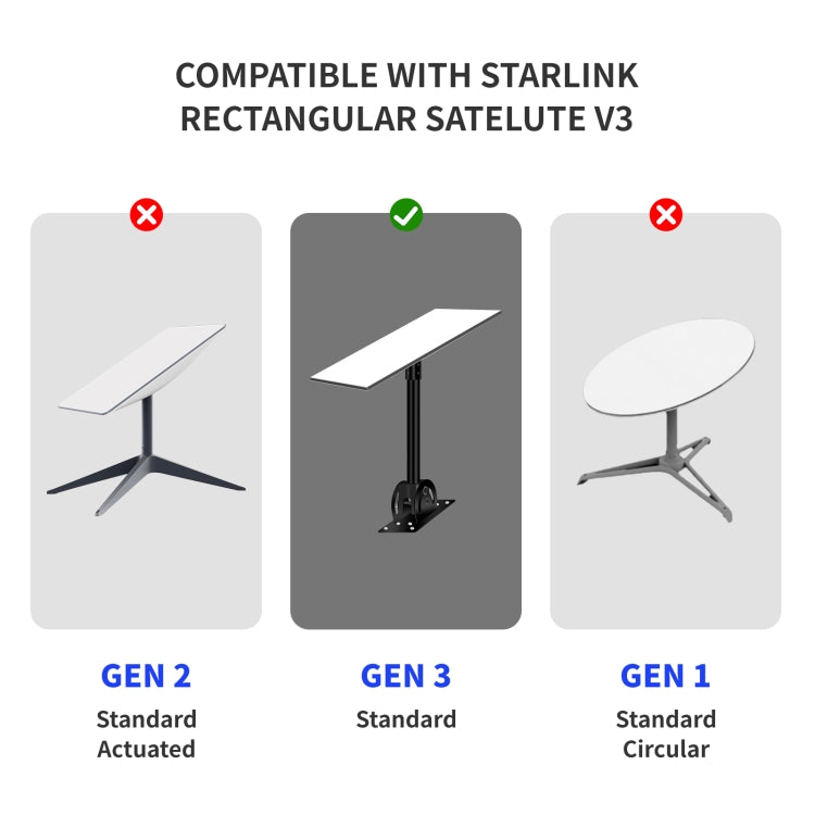 Satellite Dedicated Ethernet Cable for Starlink Actuated Gen 3, Length:46m - Lan Cable and Tools by PMC Jewellery | Online Shopping South Africa | PMC Jewellery | Buy Now Pay Later Mobicred