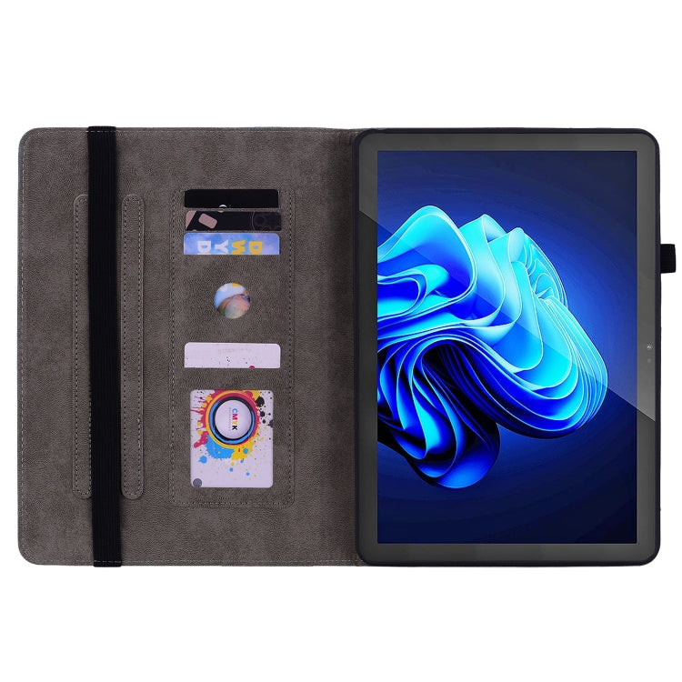 For itel Pad One 10.1 Butterfly Rose Embossed Leather Tablet Case(Red) - Others by PMC TechLife | Online Shopping South Africa | PMC TechLife | Buy Now Pay Later Mobicred