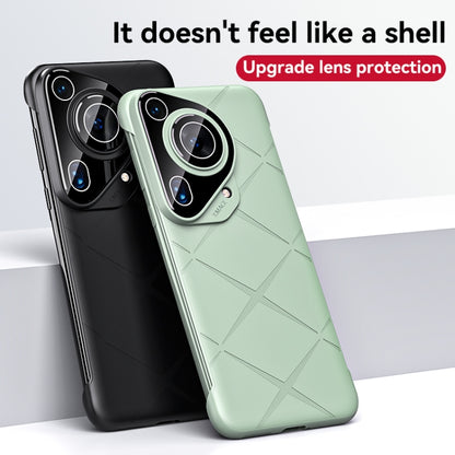 For Huawei Pura 70 Pro Borderless Upshrink Camera Protection Magnetic Phone Case(Silver) - Huawei Cases by PMC Jewellery | Online Shopping South Africa | PMC Jewellery | Buy Now Pay Later Mobicred