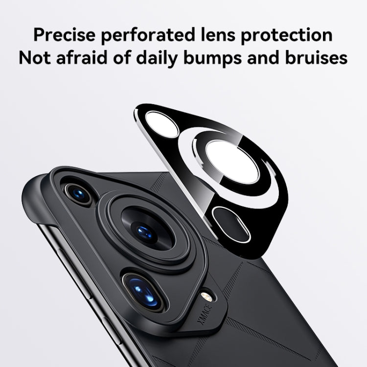 For Huawei Pura 70 Pro Borderless Upshrink Camera Protection Magnetic Phone Case(Silver) - Huawei Cases by PMC Jewellery | Online Shopping South Africa | PMC Jewellery | Buy Now Pay Later Mobicred