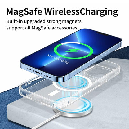 For iPhone 16 Pro ViLi MAG-C Series MagSafe Magnetic PC + TPU Phone Case(Transparent) - iPhone 16 Pro Cases by ViLi | Online Shopping South Africa | PMC Jewellery | Buy Now Pay Later Mobicred