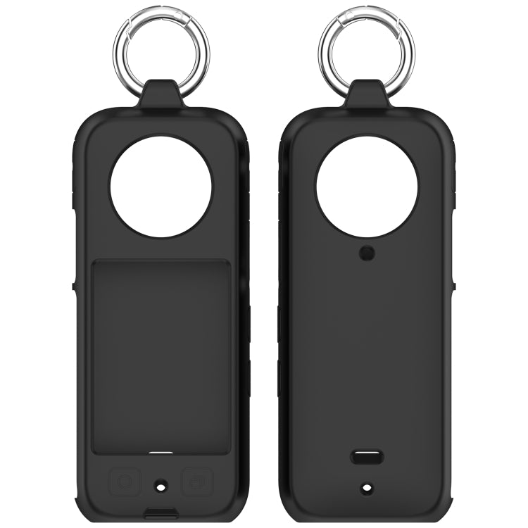 For Insta 360 X4 Portable Silicone Protective Case(Black) - Case & Bags by PMC TechLife | Online Shopping South Africa | PMC TechLife | Buy Now Pay Later Mobicred