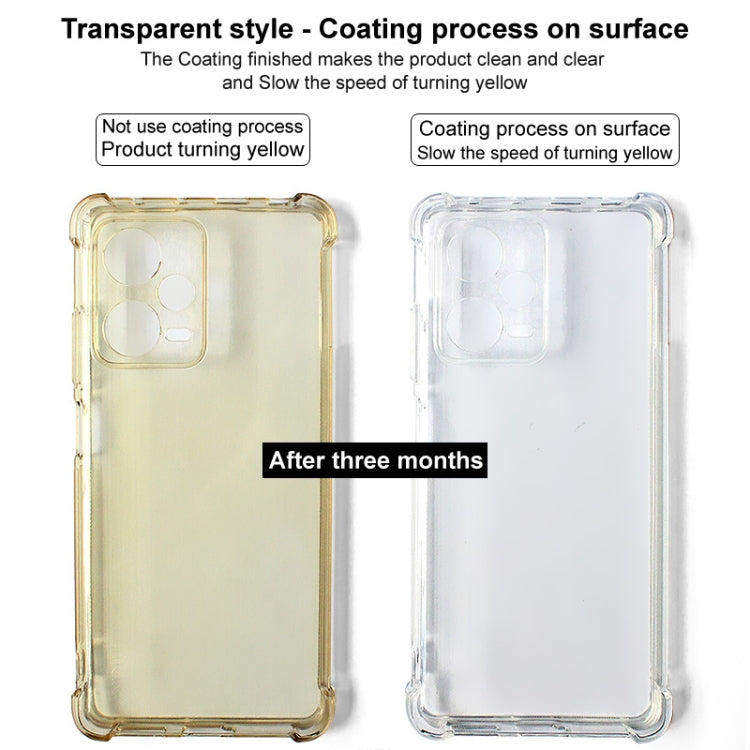 For Google Pixel 9 / Pixel 9 Pro imak Shockproof Airbag TPU Phone Case(Transparent) - Google Cases by imak | Online Shopping South Africa | PMC TechLife | Buy Now Pay Later Mobicred