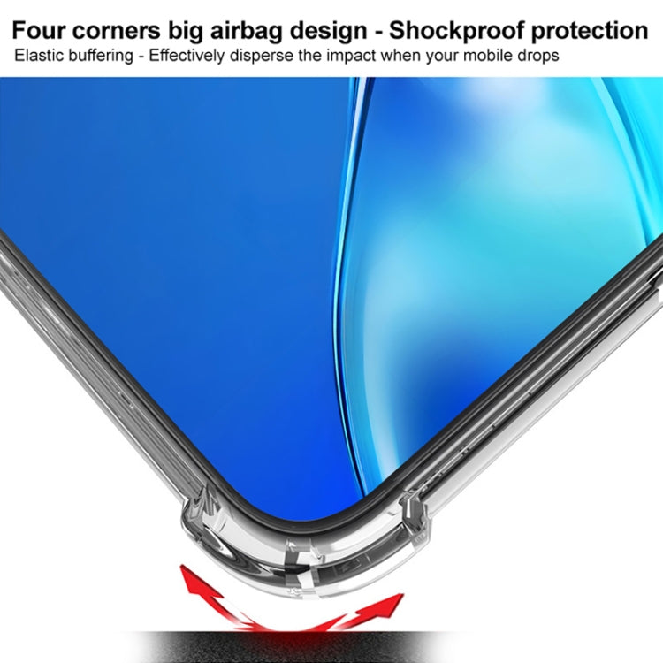 For Google Pixel 9 / Pixel 9 Pro IMAK Space Shield PC + TPU Airbag Shockproof Phone Case(Transparent) - Google Cases by imak | Online Shopping South Africa | PMC TechLife | Buy Now Pay Later Mobicred