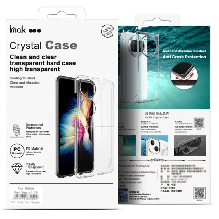For iPhone 16 IMAK Wing II Wear-resisting Crystal Phone Case - iPhone 16 Cases by imak | Online Shopping South Africa | PMC TechLife | Buy Now Pay Later Mobicred