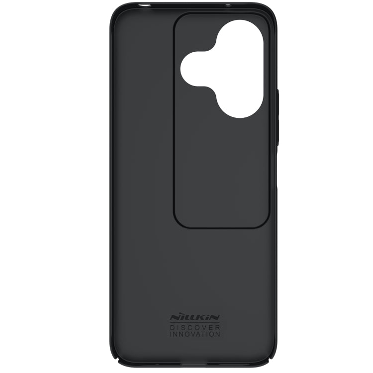 For Redmi Note 13R 5G / 13 4G NILLKIN Black Mirror Series Camshield PC Phone Case(Black) - Redmi 13 Cases by NILLKIN | Online Shopping South Africa | PMC Jewellery | Buy Now Pay Later Mobicred