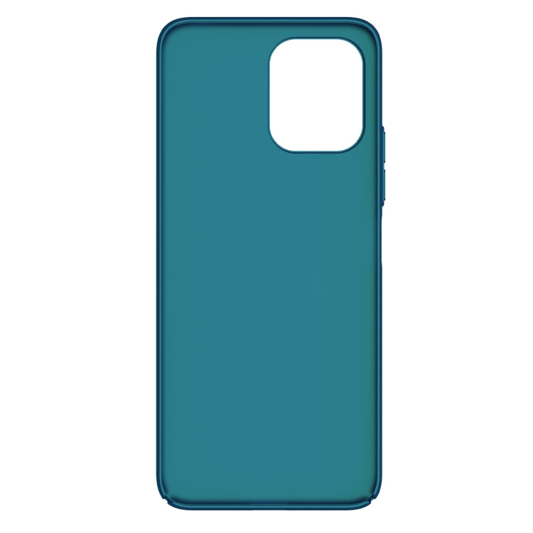 For Xiaomi Poco M6 4G NILLKIN Frosted PC Phone Case(Blue) - Xiaomi Cases by NILLKIN | Online Shopping South Africa | PMC Jewellery | Buy Now Pay Later Mobicred