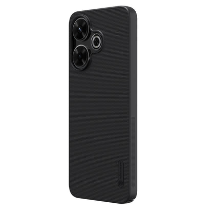 For Xiaomi Poco M6 4G NILLKIN Frosted PC Phone Case(Black) - Xiaomi Cases by NILLKIN | Online Shopping South Africa | PMC Jewellery | Buy Now Pay Later Mobicred