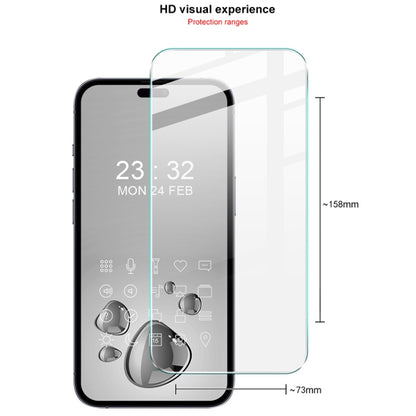 For iPhone 16 Pro Max imak H Series Full Screen Tempered Glass Film - iPhone 16 Pro Max Tempered Glass by imak | Online Shopping South Africa | PMC Jewellery | Buy Now Pay Later Mobicred