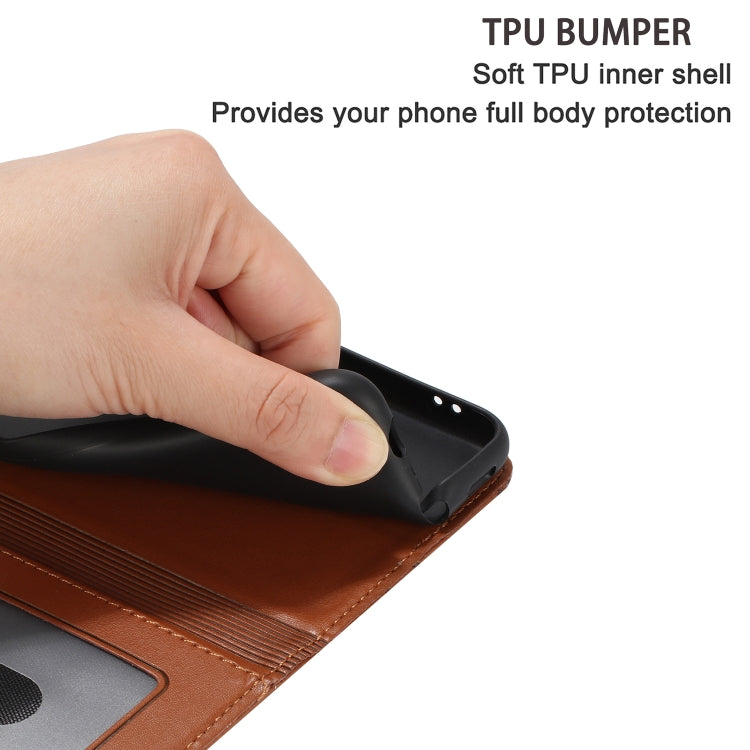 For Samsung Galaxy S25 5G Cat Embossing Pattern Leather Phone Case with Lanyard(Brown) - free shipping - PMC Jewellery - Order now!